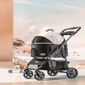애완 동물 개모차 가방분리 강아지 고양이 펫 유모차