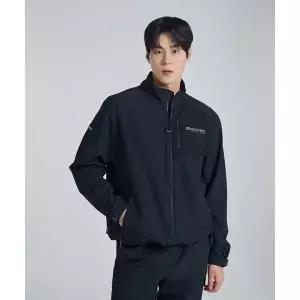 [디스커버리]남성 우븐 하이넥 트레이닝 자켓 (BLACK)DMTR31044-BKS 605392