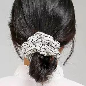 [하프클럽/]트위드 곱창밴드 헤어악세사리 여아곱창밴드
