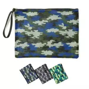 매쉬 카모 클러치백 (대) WF48A05