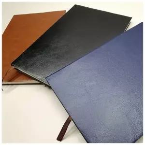 모음전 A5 심플 가죽 다이어리