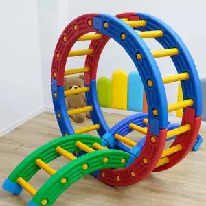 거실 슬라이드 실내 사다리 미끄럼틀 놀이터 정글짐