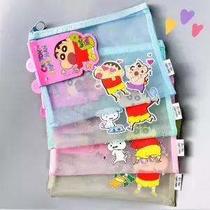 짱구 A5 메쉬 지퍼백 (WFGIX3O)