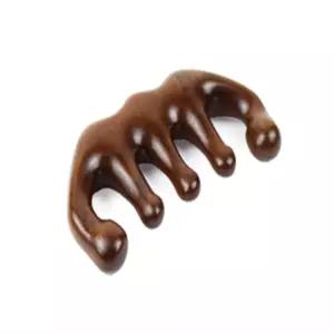 신라PICK 나무 원목 우드 두피괄사 빗 헤어라인 마사지기 나무괄사