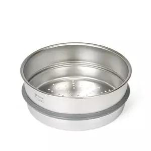 [키친아트] 무연마제 스텐304 스티머 찜판 찜기 채반 24cm