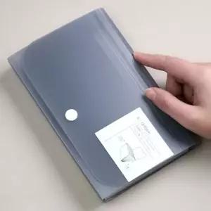 [셀러에이드]동지갑 보관 통장 파우치 아코디언 정리함