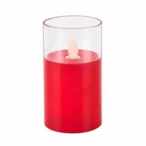 LED VTU535N0 양초 대 11.5cm 레드 크리스마스양초 티라이트 생일캔들