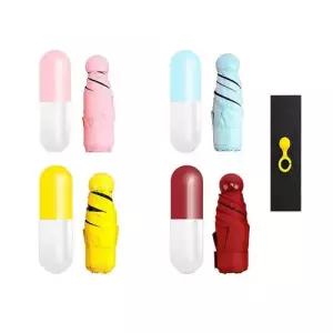 캡슐우산 알약 우산 하드케이스포함 선물용 W1536DD