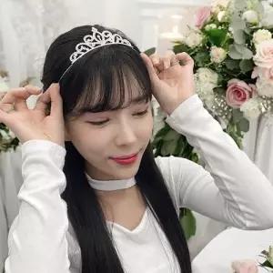 웨딩 티아라 왕관머리띠 B WFJY47F
