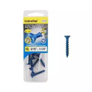 코브라탭 4.8mm 코팅 나사못 620W 31mm 10개입