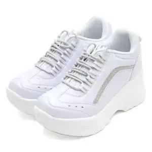 여자 키높이 운동화 걸 치어리더화시즌 통굽 스탠딩화 WFJU91K