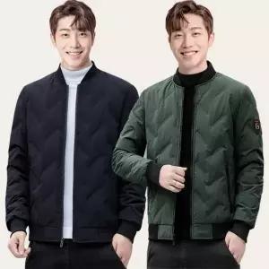남성용 봄가을 경량 항공 점퍼 캐주얼 패딩 재킷