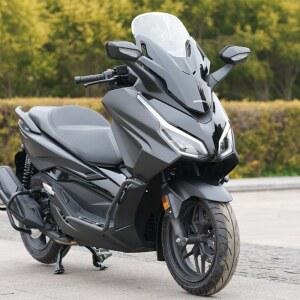 포르자 350 범퍼가드 프론트 호환용 낙하 커버 배기관 탄소강 오토바이 보호 포크