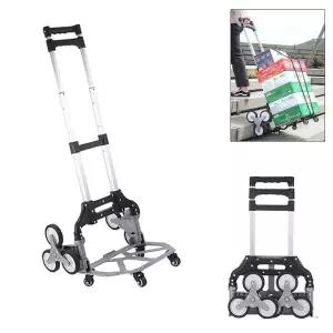 [오너클랜]캐리어 접이식 카트 세바퀴 계단 손수레 핸드 시장 핸드캐리어