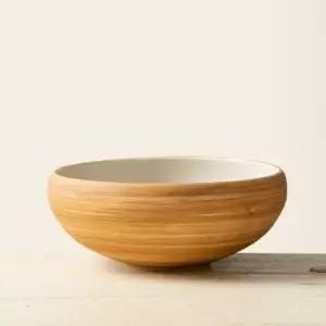 [콩심팥심]우디 볼우동기 도자기 17.5cm 면기 이천도자기