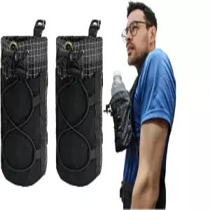 배낭 스트랩용 FIOTCEL 초경량 물병 홀더 824온스 병에 적합 하이킹 러닝 및 야외 활동을 위한 핸즈프리