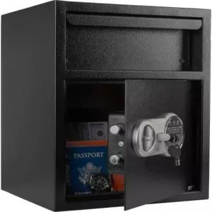 전자 금고 보관함 디지털 키패드와 2개의 수동 오버라이드 키로 비즈니스 현금 인출 또는 파라곤 금고의