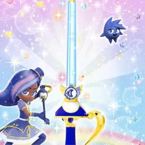 유아 레인보우버블젬 인디고 LED 노래 요술봉 장난감 소꿉놀이 아이 키즈 변신봉