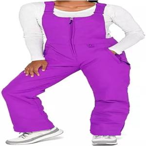 리스고 스노우 턱받이 여성 보온 방수 스노보드 겨울 따뜻한 팬츠 조절 가능 스트랩 스키 점프슈트