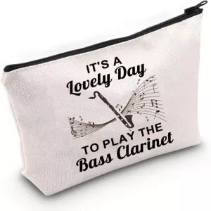 JNIAP 베이스 클라리넷 연주자 선물 화장품 가방 악기 선물하기 좋은 날 연주