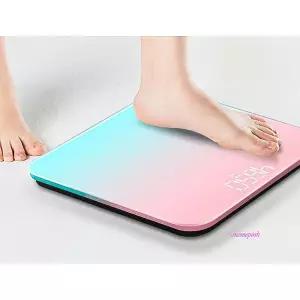 체중계 몸무게 측정기 디지털 스마트 정확한 가정용 그라데이션 파스텔 가벼운vwx350