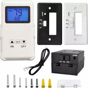 2025 업그레이드 벽난로 리모컨 키트 Skytech 앰비언트 Monessen Majestic Millivolt 밸브 스토브온도