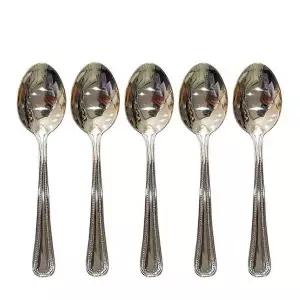 까페 수저 식당 숟가락 대 캠핑 1개 돈까스 스푼 양식