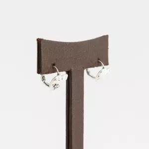 /신상오픈런 하트링귀걸이 심플 미니 스털링실버 양각