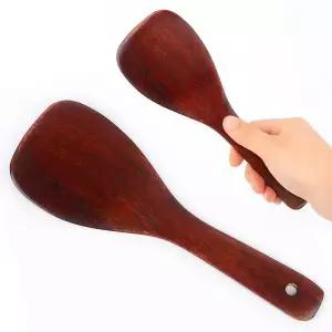 [콩심팥심]조리용 나무 주걱 볶음주걱 옻칠 조리도구 낮은열전도