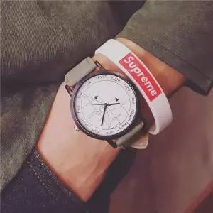 [콩심팥심]여성 손목시계 그레이 예쁜 20대 여성시계 패션시계