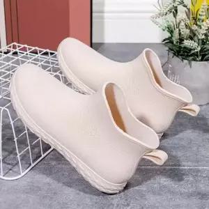 부츠 여성 숏레인부츠 230-250 여성장화 02 방수신발 발목장화 레인슈즈 워터슈즈