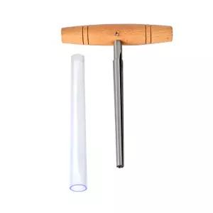 바이올린 비올라 페그 홀 리머 126 Luthier 도구 부품용 테이퍼 우드 핸들