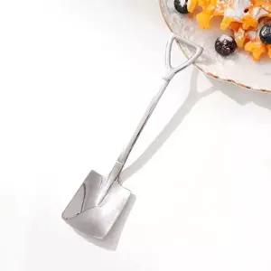 와우카페 스텐 삽스푼 디저트 빙수숟가락 5p