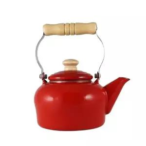 IH 코카코 1.5L 법랑주전자 인덕션 홍매