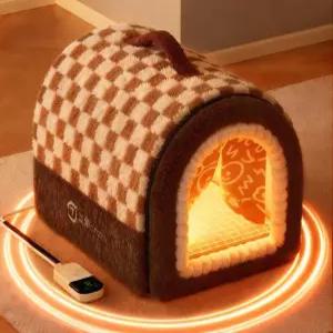 픽온 고양이전기장판 푹신한 강아지전기장판 전기방석