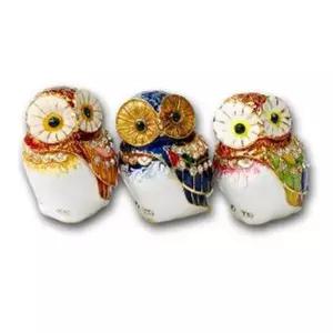 칠보 YJY013B7 부엉이 장식 세트 인테리어 소품 장식품 3p