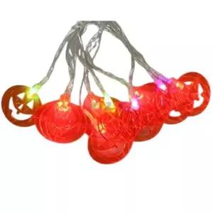 할로윈 ROK748R7 LED조명 호박 가랜드 컬러 조명 장식 줄전구