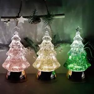 크리스마스 AQA750Y3 소품 조명 장식 트리양 오르골 워터볼