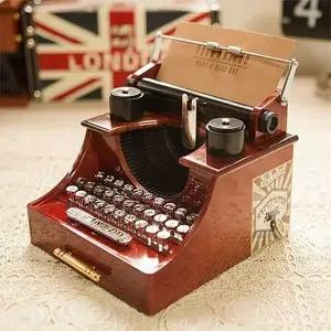 클래식 MMK432I3 오르골 수납함(타자기)