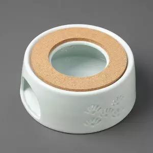 워머 티 S 5 홀더 티라이트 코르크 도자기 화이트