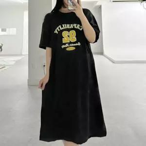 [라일리여성의류] Rly 시즌케파빌리티 빅핏 숏티 미니드레스