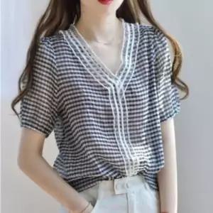 [라일리여성의류] Rly (위드기프트) 러블리 깅엄체크셔츠 시그니처