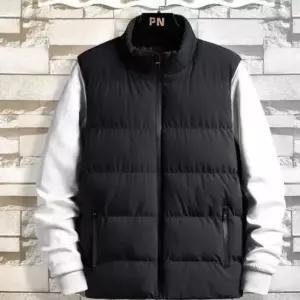 [라일리여성의류] Rly 하이칼라 맨즈 다운 패딩 스탠다드 슬림 쪼끼보이