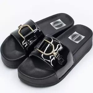 체인 여성 슬리퍼 데일리 여름 신발 키높이 쿠션 슈즈