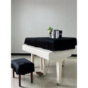 피아노 의자 덮개 벨벳 하프 150사이즈 유럽식 카바 그랜드 북유럽 건반덮개