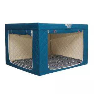 사각 난방텐트 방한텐트 방풍 텐트 침대 수면 보온 암막