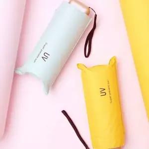 파스텔 자외선차단 5단 파스텔 미니 암막우산 97cm 예쁜양산 암막우산 미니우산 포켓우산 수동양산 초경량