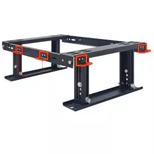 레이싱휠 거치대 고정기 브래킷 레이싱게임 바퀴 운전 의자