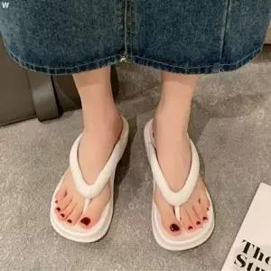 여성쪼리 슬리퍼 라운드 스트랩쪼리 발편한조리