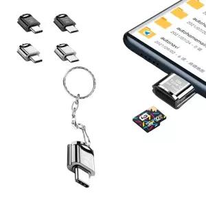(무료배송) C 타입 마이크로 SD 카드 리더기 2P 세트 미니 노트북